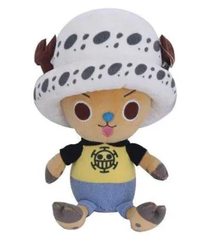 ONE PIECE PELUCHE 20 CM CHOPPER X LAW                                      