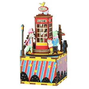DIY MUSIC BOX PHONE BOOTH                                                  