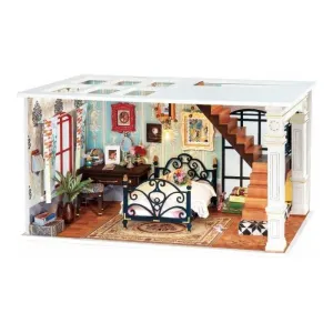 DIY MINIATURE HOUSE PARIS MIDNIGHT                                         