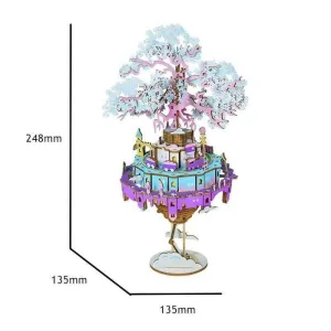 DIY MUSIC BOX CITY IN THE SKY                                              