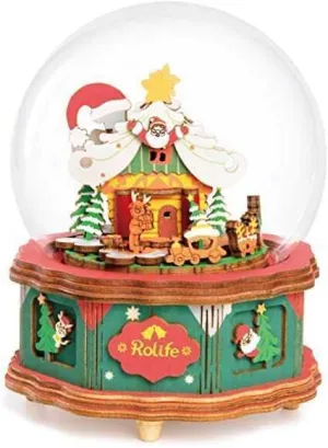 DIY MUSIC BOX CHRISTMAS TOWN                                               
