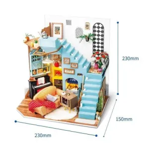 DIY MINIATURE HOUSE JOY´S PENINSULA LIVING ROOM                            