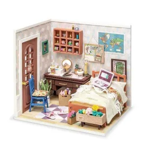 DIY MINIATURE HOUSE ANNE´S BEDROOM                                         