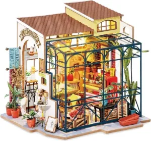 DIY MINIATURE HOUSE EMILY´S FLOWER SHOP                                    