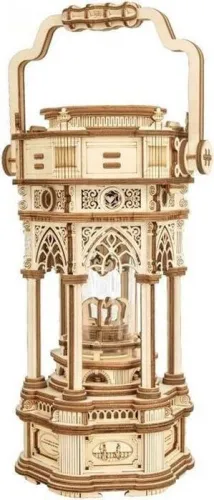 MECHANICAL MUSIC BOX VICTORIAN LANTERN