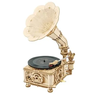 MECHANICAL GEARS CLASSIC GRAMOPHONE (ELÉCTRICO)
