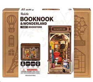 DIY MINIATURE HOUSE BOOKNOOK SHAKESPEARE