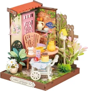 DIY MINIATURE HOUSE FANCY TEA YARD