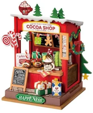 DIY MINIATURE HOUSE COCOA SHOP