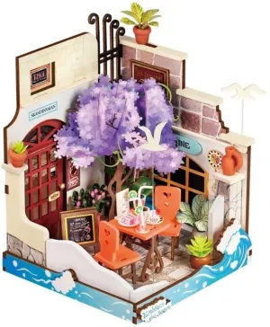 DIY MINIATURE HOUSE SEA HOLIDAY RESTAURANT
