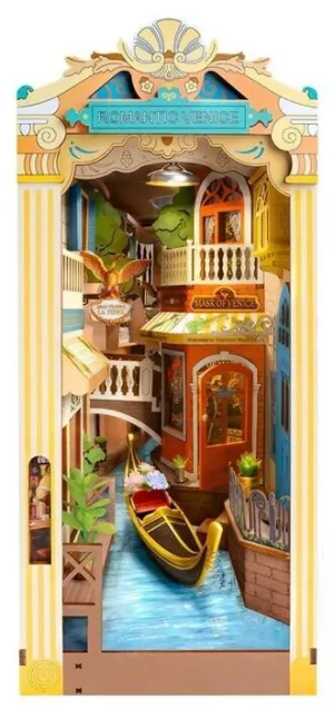 DIY SUJETALIBROS 3D ROMANTIC VENICE