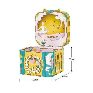 DIY MUSIC BOX DANCING BALLERINA                                            