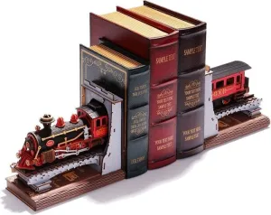 DIY SUJETALIBROS 3D CENTURY TRAIN