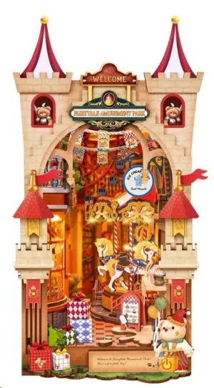 ROLIFE BOOK NOOK MAQUETA DIY FAIRYTALE AMUSEMENT PARK (PARQUE DE ATRACCIONES) CON LUZ LED