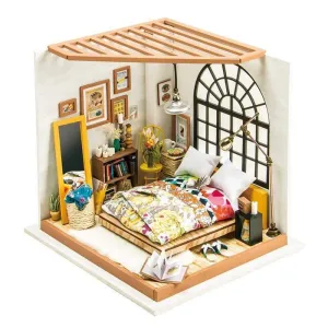 DIY MINIATURE HOUSE ALICE'  DREAMY BEDROOM                                 