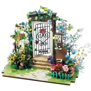 DIY MINIATURE HOUSE GARDEN HOUSE                                           