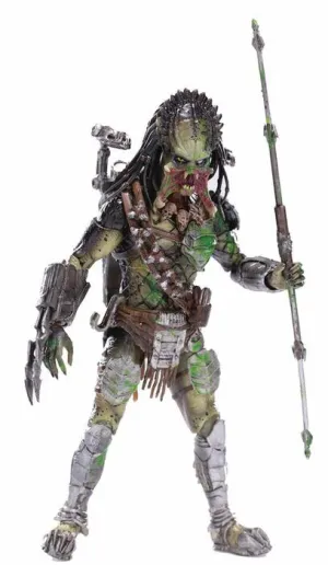 PREDATOR WOLF FIGURA PVC 1/18 PREDATOR BATTLE DAMAGE
