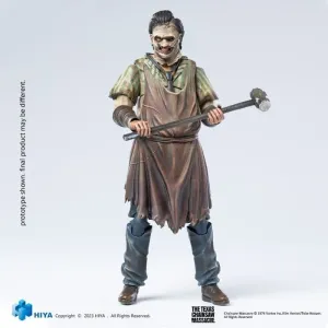 LA MATANZA DE TEXAS FIGURA 1/18 EXQUISITE MINI LEATHERFACE 2003 KILLING MASK 11 CM