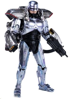 ROBOCOP 3 EXQUISITE SUPER SERIES FIGURA 1/12 ROBOCOP 17 CM