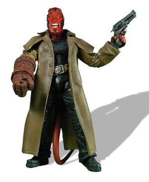 HELLBOY 2 FIG 18CM + COMPLEMENTOS                                          