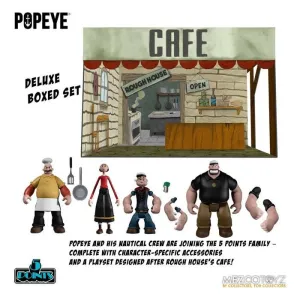 POPEYE SET 4 FIGURAS 10 CM POPEYE BOX 5 POINTS
