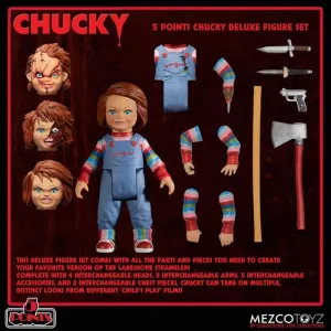 CHUCKY FIGURA DELUXE 5 PUNTOS