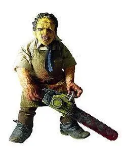CINEMA OF FEAR PELUCHE DLX 35CM SERIE 1 - LEATHERFACE                      