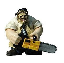 CINEMA OF FEAR TINY TERRORS MINI FIG 5CM - LEATHERFACE                     