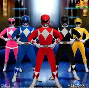 POWER RANGERS THE ONE:12 COLLECTI SET DELUXE 5 FIGURAS POWER RANGERS 17 CM