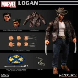 LOBEZNO FIGURA 16CM ONE:12 COLLECTIBLE ESC. 1/12                           