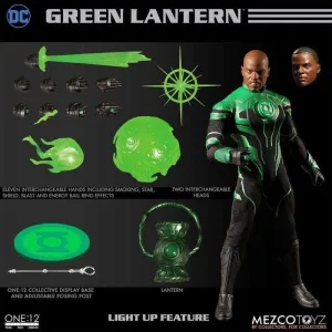 GREEN LANTERN FIGURA 17CM JOHN STEWART ESC. 1/12                           
