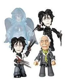 EDUARDO MANOSTIJERAS SET 4 MINI FIGURAS MEZ-ITZ TIM BURTON                 