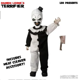 TERRIFIER LIVING DEAD DOLLS FIGURA 27 CM ART THE CLOWN
