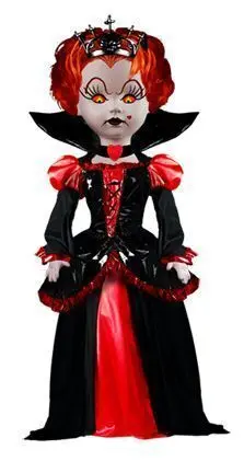 LIVING DEAD DOLLS ALICE IN WONDERLAND FIG 23CM - THE RED QUEEN             