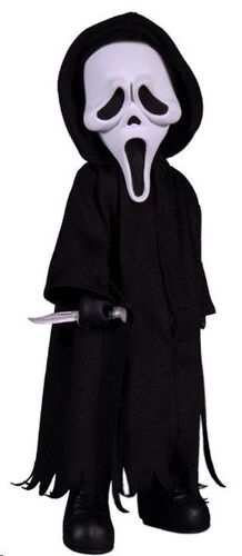 SCREAM LIVING DEAD DOLLS MUÑECO GHOST FACE 25 CM