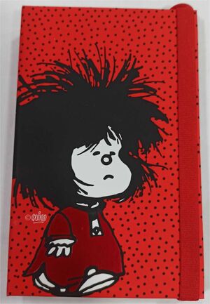 MAFALDA LIBRETA NEGRA PARA NOTAS