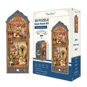 MAQUETA BOOK NOOK CON LUZ TALLER DE LEONARDO DA VINCI