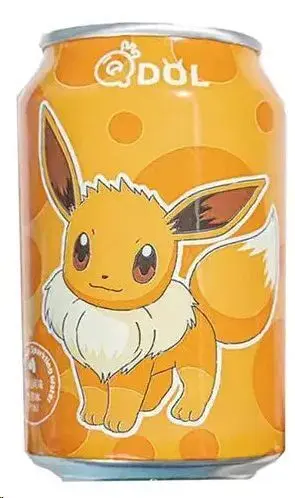 QDOL SABOR A MELOCOTÓN EDICIÓN POKÉMON (EEVEE) 330ML