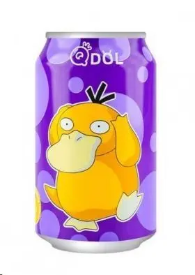QDOL SABOR A UVA EDICIÓN POKÉMON (PSYDUCK) 330ML