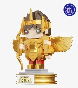 CABALLEROS DEL ZODIACO SET DE CONSTRUCCION SAGITARIO DE ORO 13,5 CM