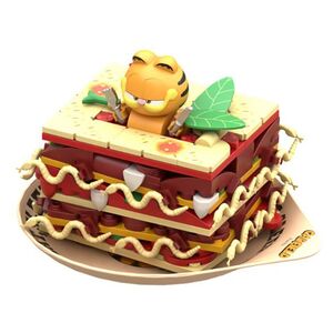 GARFIELD LASAGNA SET CONSTRUCCION 9 CM GARFIELD FOODIE SERIES