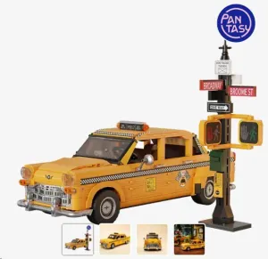 NEW YORK YELLOW CAB SET CONSTRUCCION 12,5 CM JOYSIDE SERIES