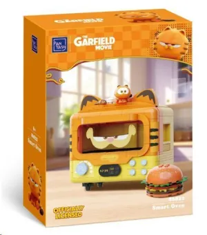 GARFIELD THE MOVIE FANTASTIC MACHINES SERIES SET CONSTRUCCION HORNO 14 CM