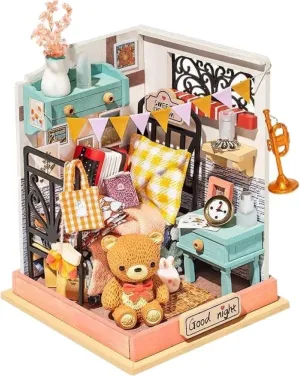 DIY MINIATURE SWEET DREAM (BEDROOM)