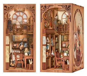 MAQUETA BOOK NOOK CON LUZ ESTUDIO DE MÚSICA