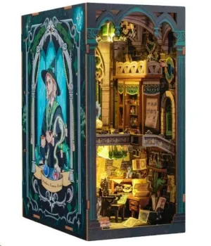 MAQUETA BOOK NOOK CON LUZ HECHIZOS OSCUROS