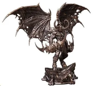 WORLD OF WARCRAFT 1/10 SCALE ESTATUA ILLIDAN STORMRAGE (BRONZE-COLORED) 34 CM