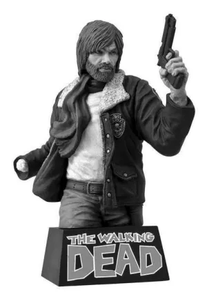 THE WALKING DEAD HUCHA 20CM RICK GRIMES B/N                                