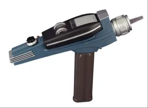 STAR TREK BRONZE HANDLE PHASER                                             