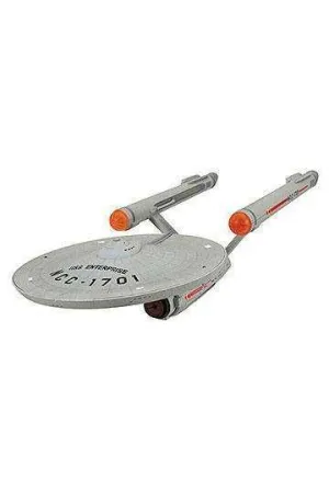 STAR TREK NAVE ESPACIAL MODEL ENTERPRISE NCC-1701 EDICION HD 40 CM         